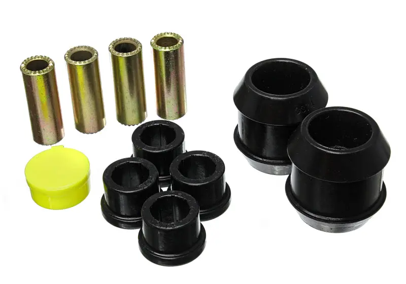 Energy Suspension Front Control Arm Bushing Kit For 2000–2005 Toyota Celica (Black, Reuses Oem Metal Sleeves) 1