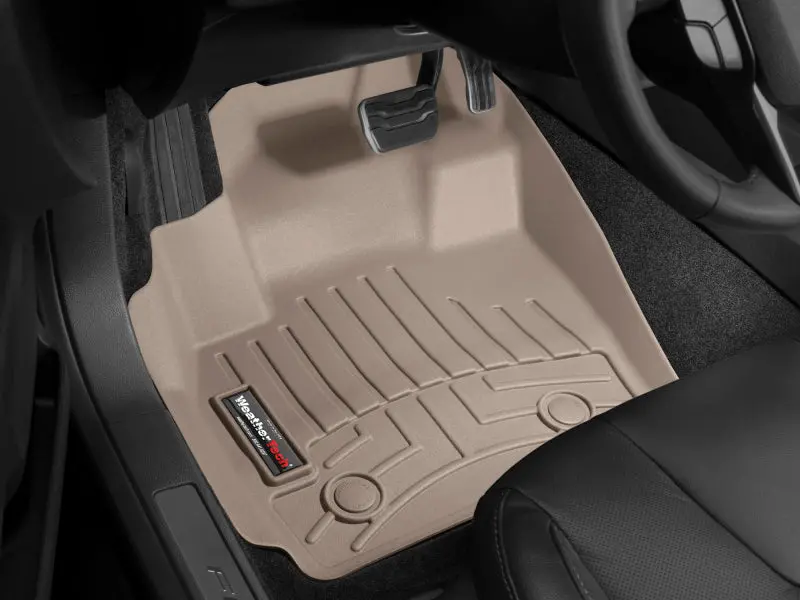 Weathertech Rear Floorliner – Tan All-Weather Interior Protection 1