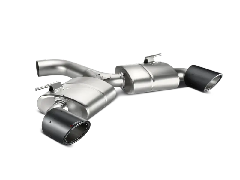 Akrapovic Slip-On Exhaust – Titanium With Carbon Fiber Tips For 2013–2017 Vw Golf Gti Mk7 1