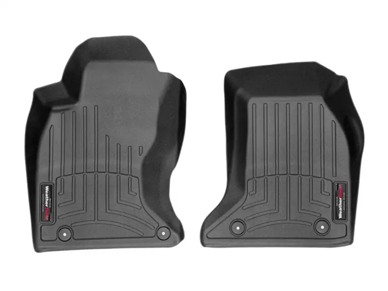 Weathertech Front Floor Liners For 1998–2004 Audi A6 – Precision-Fit, Black 1
