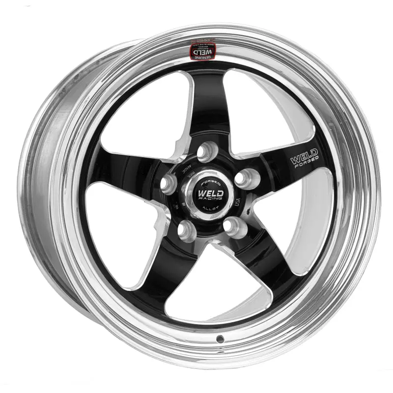 Weld S71 18X11 / 5X4.5 Bp / 7.7In. Bs Black Wheel (Low Pad) - Non-Beadlock 1