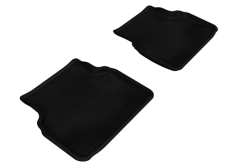 3D Maxpider Kagu All-Weather Rear Floor Mats For 2002–2007 Subaru Impreza – Black 1