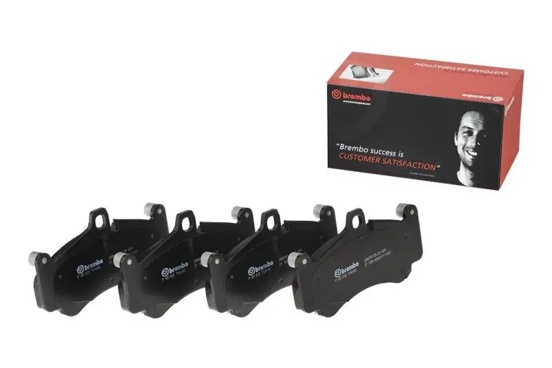 Brembo Front Brake Pads For 2008 Mercedes-Benz B200 – Premium Low-Metallic Oe-Compatible Replacement 1