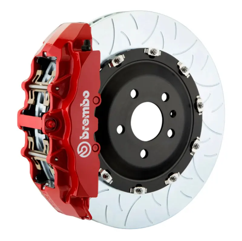 Brembo Gt Big Brake Kit – Front 6-Piston Calipers With 380X34Mm Slotted 2-Piece Rotors For Mercedes-Amg C43 (2017–2021) & C450 (2016) 1