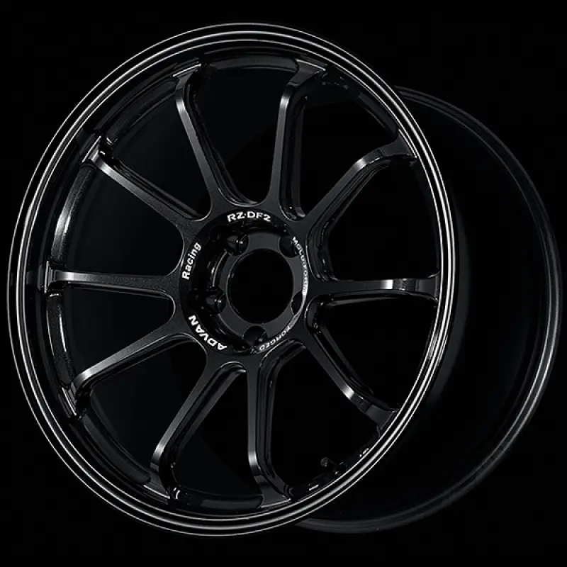 Advan Rz-Df2 Racing Wheel – 20X10.5", +44 Offset, 5X114.3, 73Mm Bore, Titanium Black Finish 1