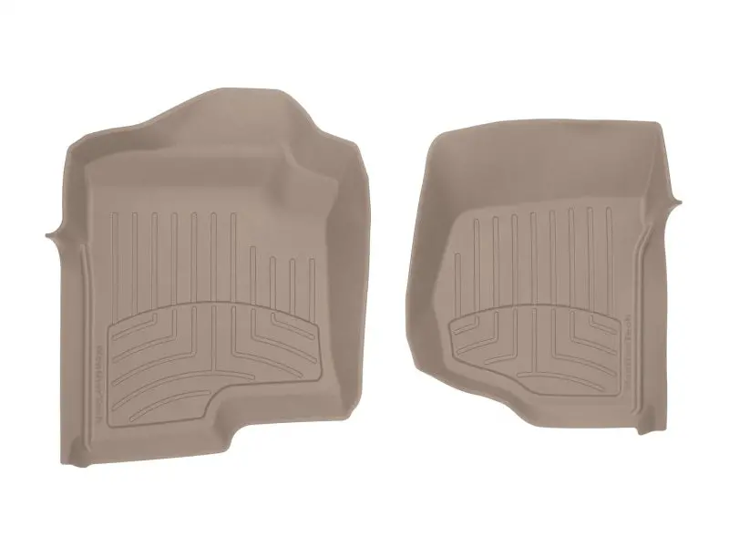 Weathertech Floorliner Hp – Front Interior Mat For 2018–2019 Volkswagen Tiguan – Tan Color 1
