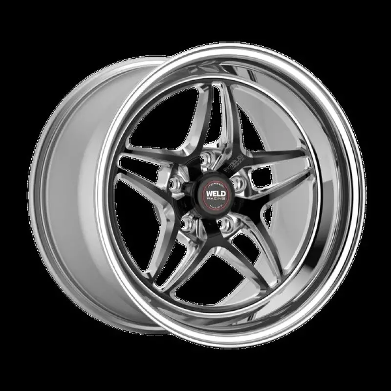 Weld S81 Black Forged Aluminum Wheel – 18X9In, 5X120Mm Bolt Pattern, 6.1In Backspace, Non-Beadlock 1