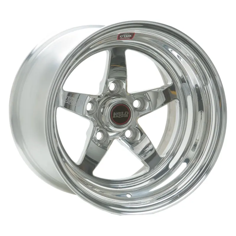 Weld S71 15X7.33 / 5X5 Bp / 4.5In. Bs Polished Wheel (Low Pad) - Non-Beadlock 1