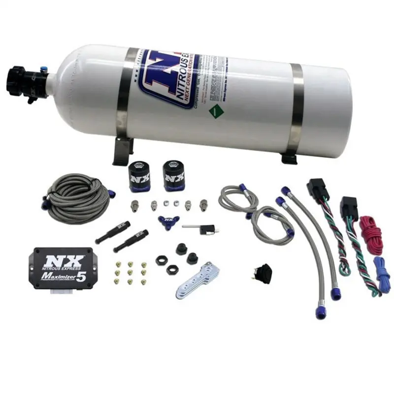 Nitrous Express Sx2D Dual-Stage Progressive Diesel Nitrous Kit With Controller 1
