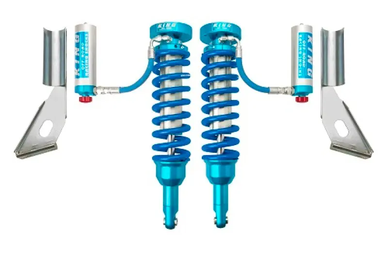 King Shocks 2.5" Front Coilover Suspension For 2010+ Toyota Fj Cruiser – Remote Reservoir, Rebound-Adjustable (Pair) 1