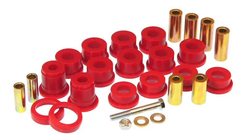 Prothane Red Front Control Arm Bushings For 2007–2011 Jeep Wrangler (Jk) 1