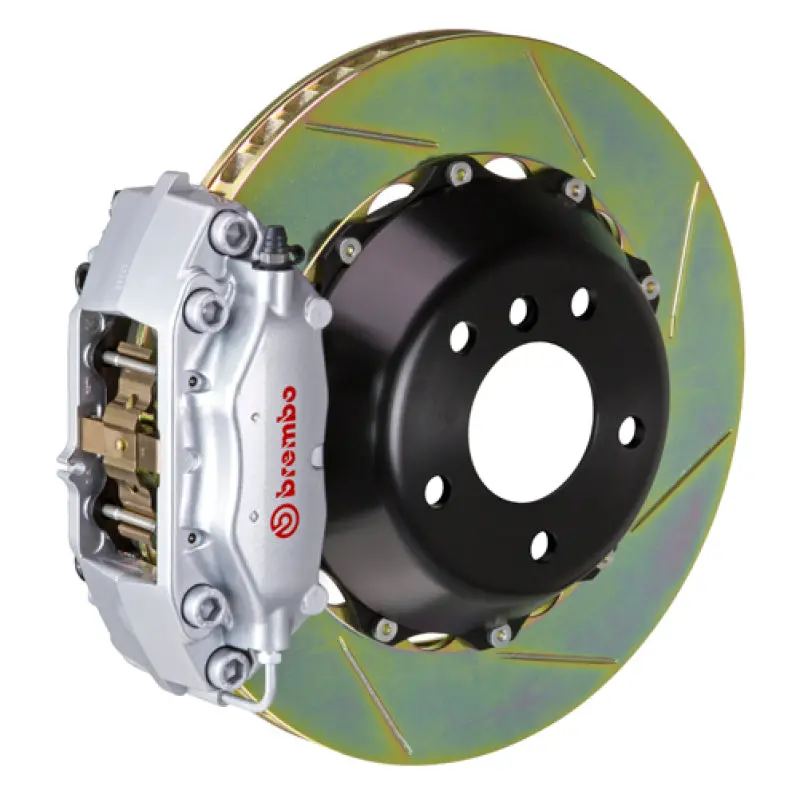 Brembo Gt Big Brake Kit For 2003–2006 Infiniti G35 Sedan & 2003–2008 350Z — Rear Slotted 345X28Mm Two-Piece Rotors 1