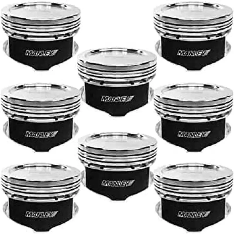 Manley Platinum Series Forged Pistons For Ford 4.6L – 3.582" Bore × 3.543" Stroke, -14Cc Dish 1
