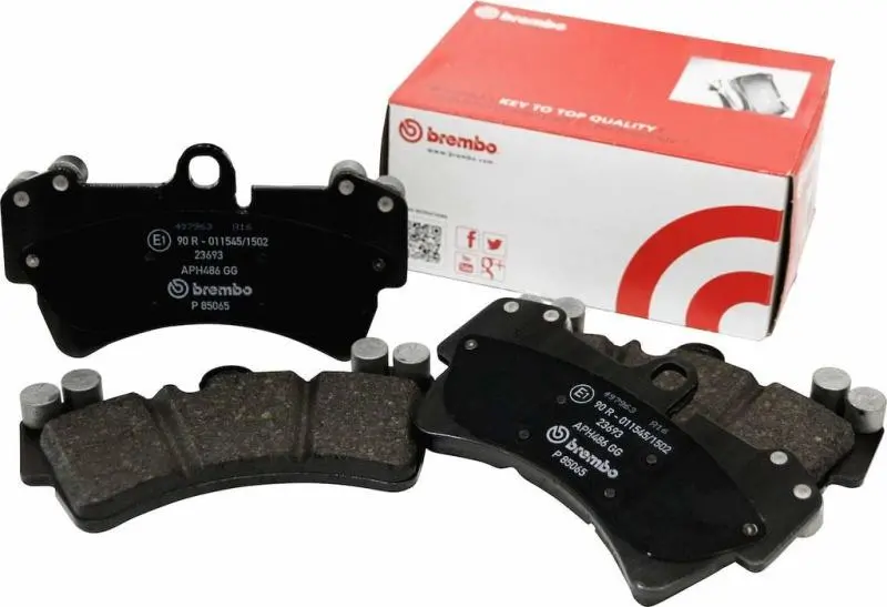 Brembo Front Ceramic Brake Pads For 2003–2009 Kia Sorento — Oe-Equivalent Nao Formula 1