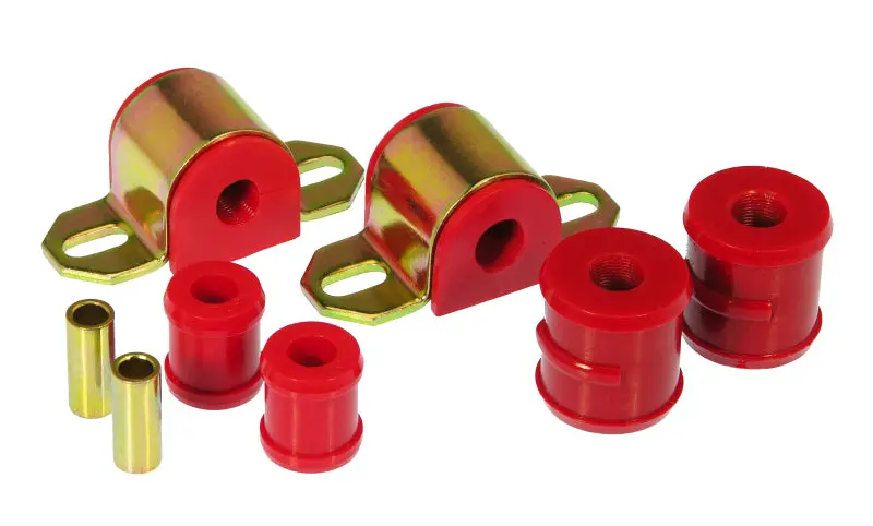 Prothane Rear Sway Bar Bushings For 1967–1981 Chevrolet Camaro & Firebird – 5/8" Diameter, Single-Bolt, Red Polyurethane 1