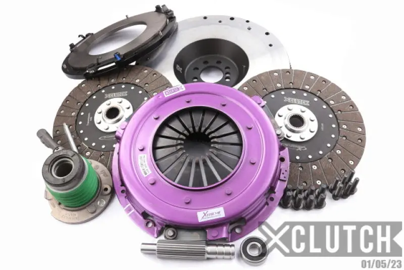 Xclutch Twin-Disc Solid Organic Clutch Kit — 10.5-Inch, For 2016–2024 Chevrolet Camaro 6.2L V8 1