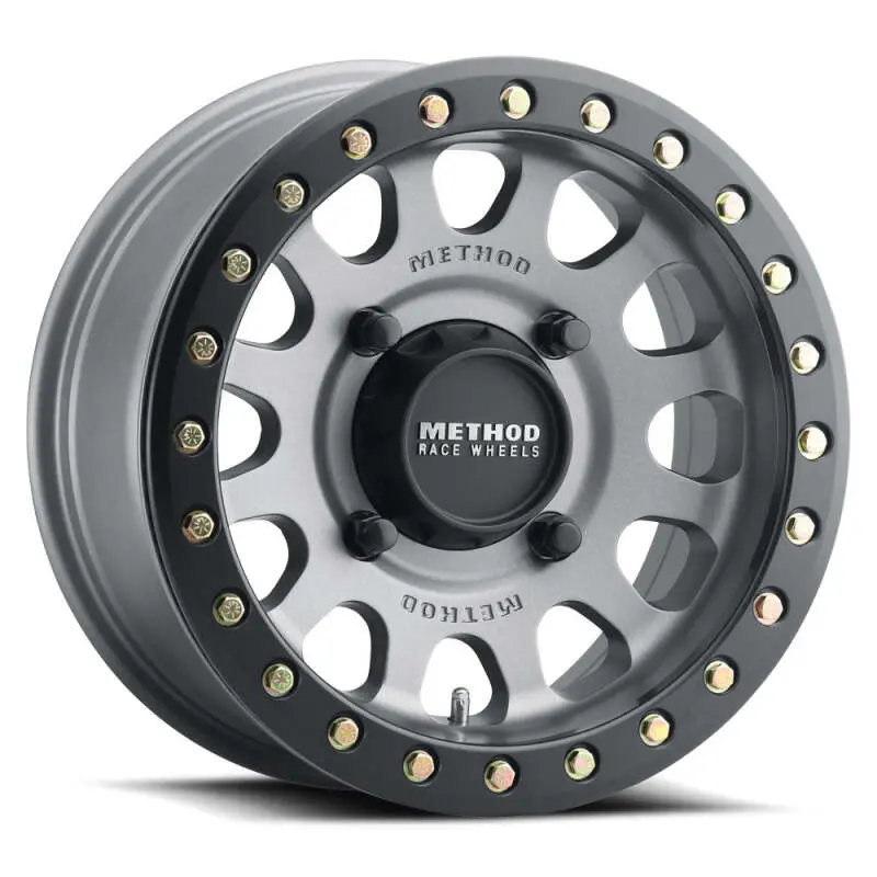 Method Mr401 Utv Beadlock Wheel – 15X7 Inches, 4X156 Bolt Pattern, 38Mm Offset, Matte Black Ring 1