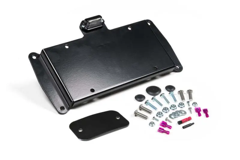 Jks Manufacturing License Plate Relocation Kit For 2007–2016 Jeep Wrangler Jk 1